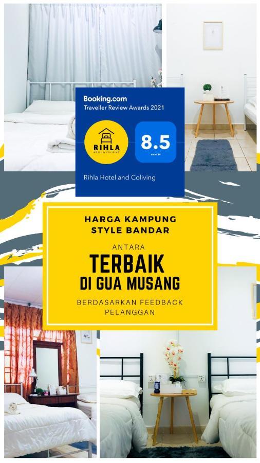 Rihla Dataran Tengah Hostel Gua Musang Exterior foto