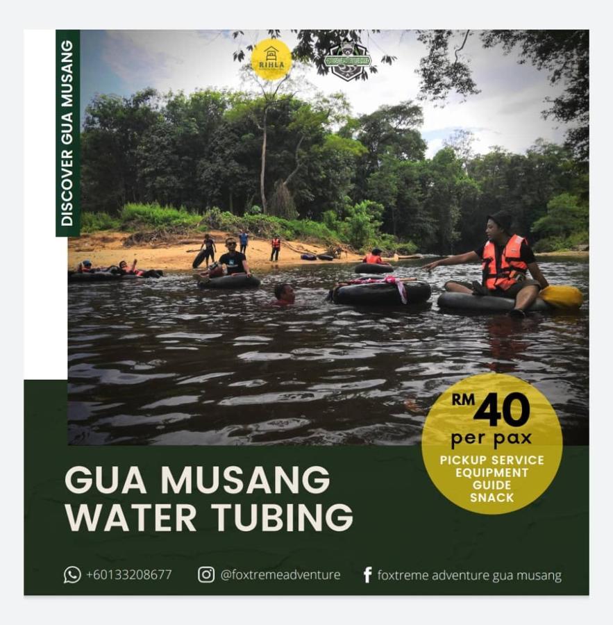 Rihla Dataran Tengah Hostel Gua Musang Exterior foto